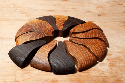 Tactile puzzle Large 'Black and White'