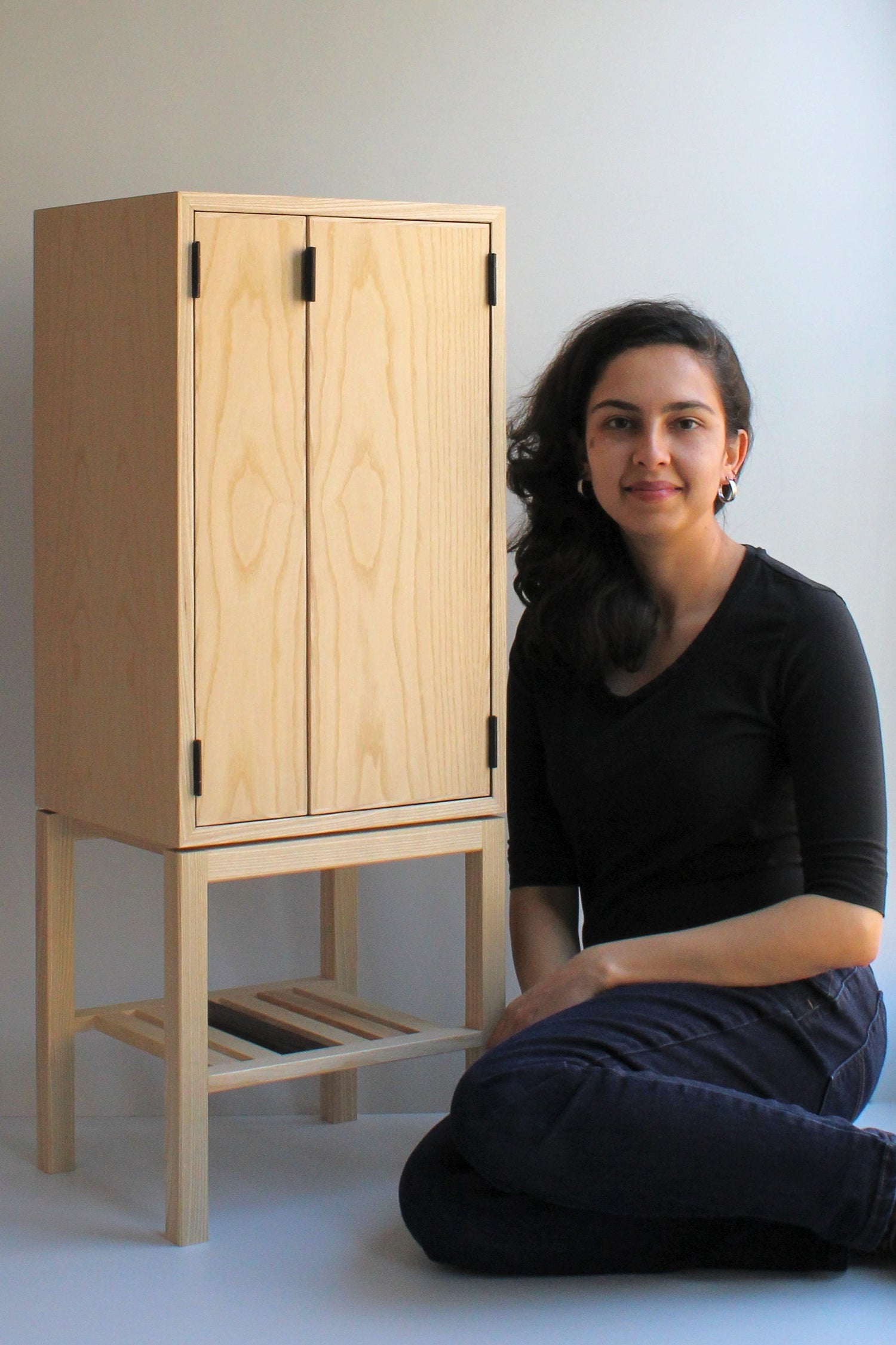 Draumr, portret van Vanessa Horig voor de portrait kast.