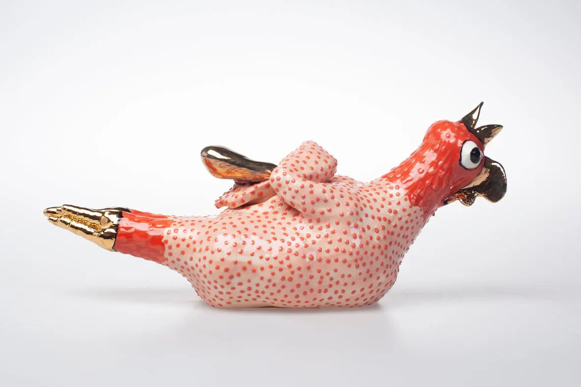 Chicken tea pot Sarah Michael