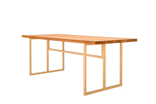 Table no 3 Wood and steel Draumr