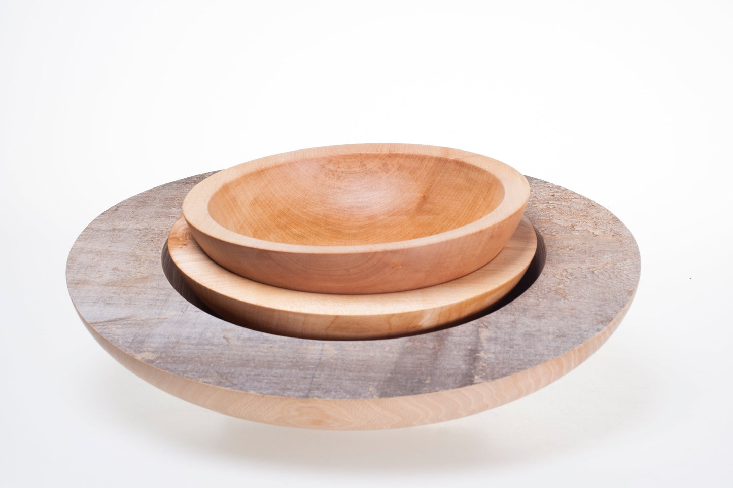 Bowl in Elm from the Zaanse Schans Blaauw Hout