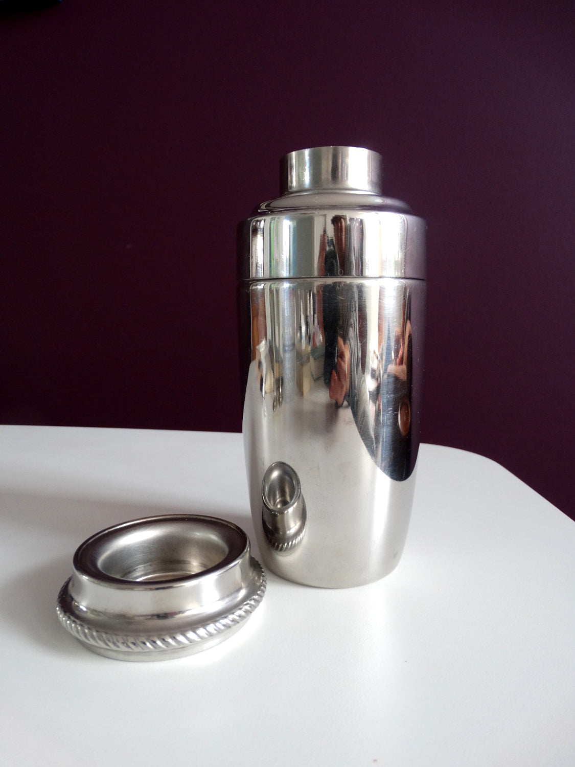 Alfra Alessi cocktail shaker | Italy | 18/10 Stainless Steel