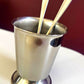Alessi stainless steel spoon vase | Italy | Stainless steel