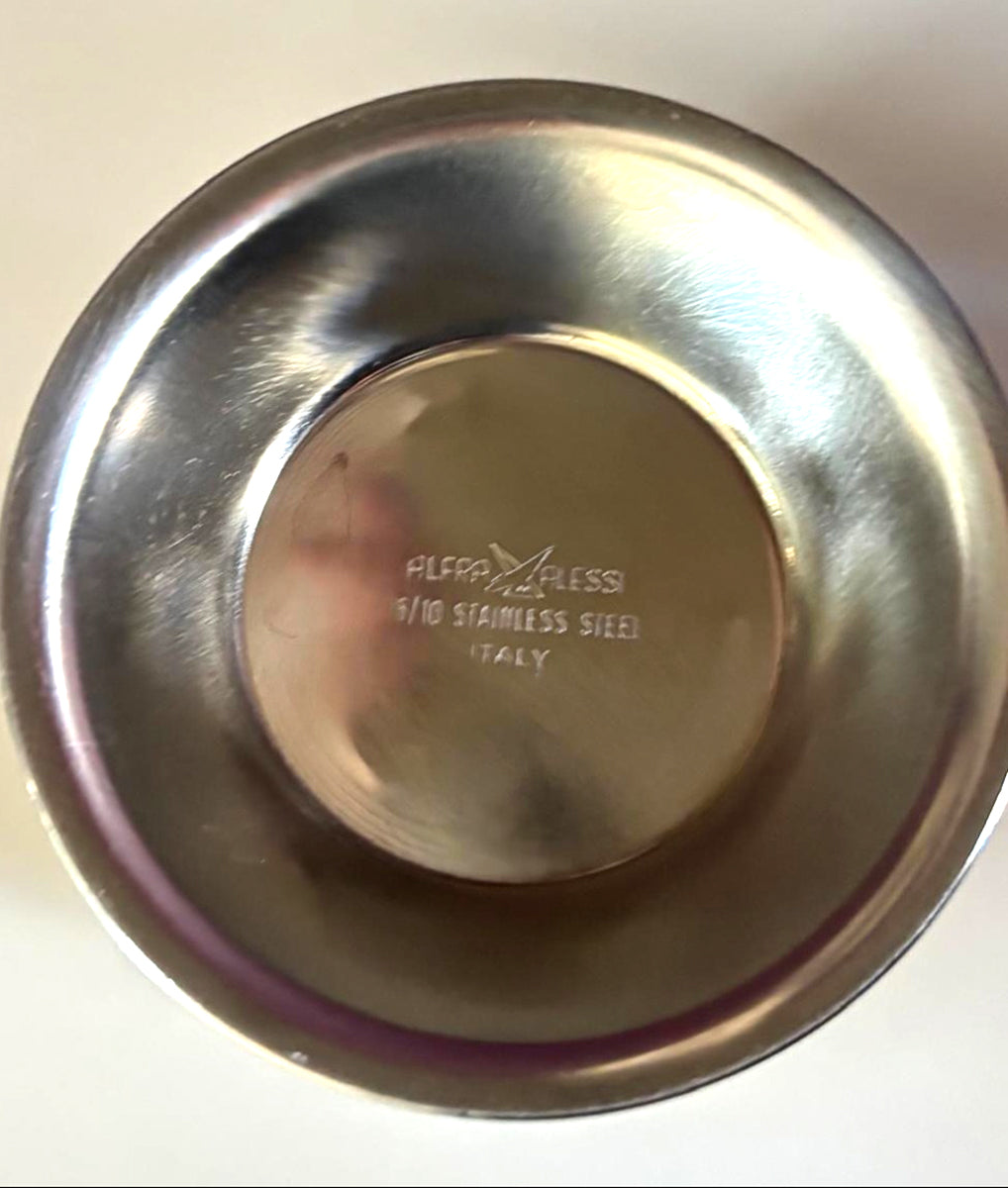 Alessi stainless steel spoon vase | Italy | Stainless steel