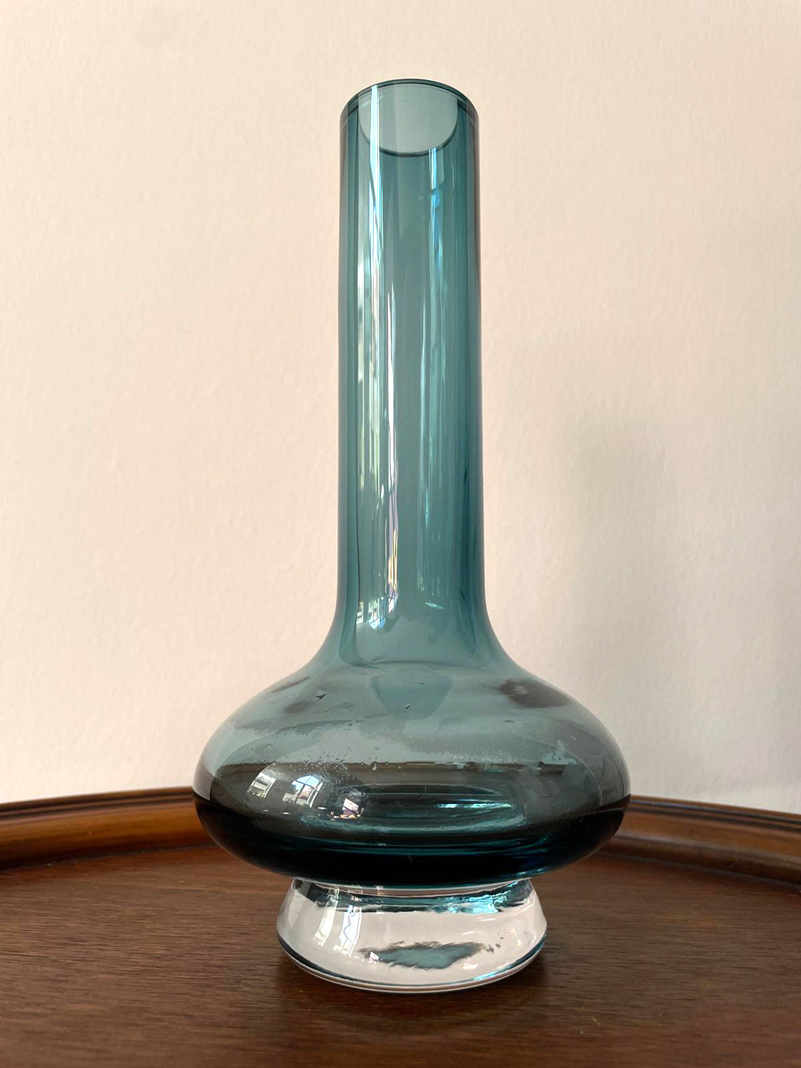 Blue Crystal Vase | Waterford Crystal | Vintage