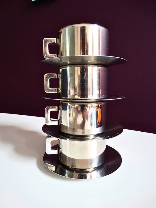 Casalinghi Koffiekoppen & Schotels | Italiaans RVS Design