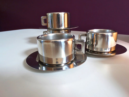 Casalinghi Koffiekoppen & Schotels | Italiaans RVS Design