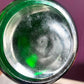 Empoli Genie Bottle | 'Swirl' |Emerald Green | Italy | 66 cm