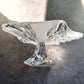 Vintage Walther-Glas Mikasa | Glass bowl | floral relief | West Germany 70s/80s