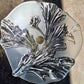 Vintage Walther-Glas Mikasa | Glass bowl | floral relief | West Germany 70s/80s