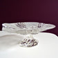 Vintage Walther-Glas Mikasa | Glass bowl | floral relief | West Germany 70s/80s