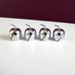 Vintage apple name card holders (4) in original box