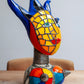 Tiffany lady lamp Sarah Michael