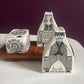 Figgjo Flint Condiment Set on Teak Tray Atelier Aeris