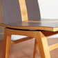 Handmade Dining Chair with a twist Fingerprint Furniture