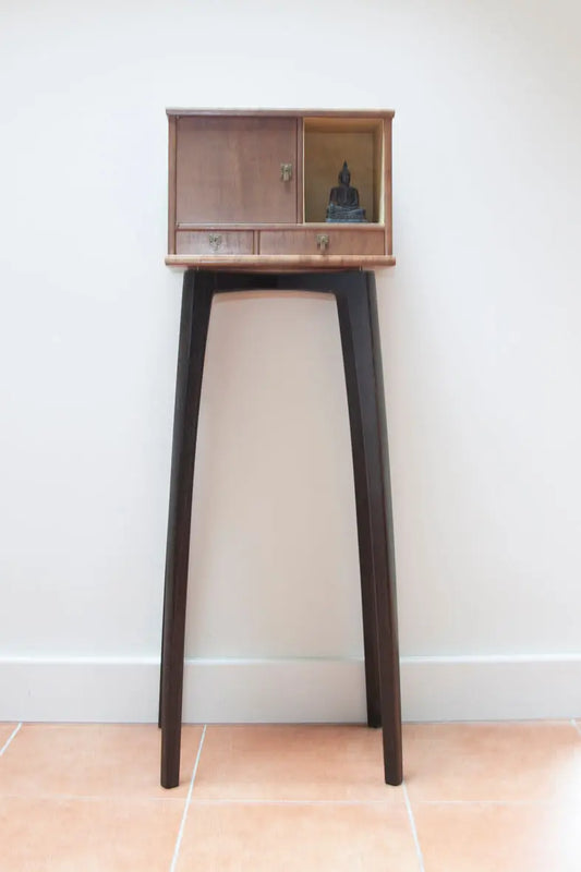 Handmade Tea Cabinet No. 2, A symphony of wood and taste Fingerprint Furniture