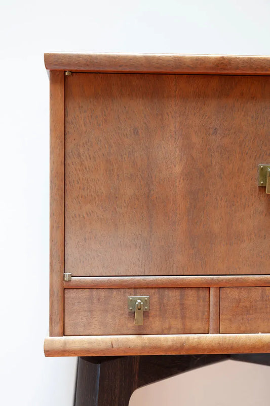 Handmade Tea Cabinet No. 2, A symphony of wood and taste Fingerprint Furniture