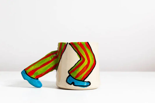 Teacup 'On the Go' Man Green Sarah Michael